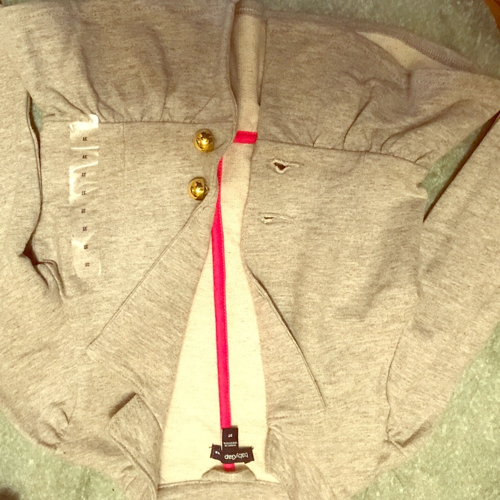 Grey Gap girl blazer(sweater)